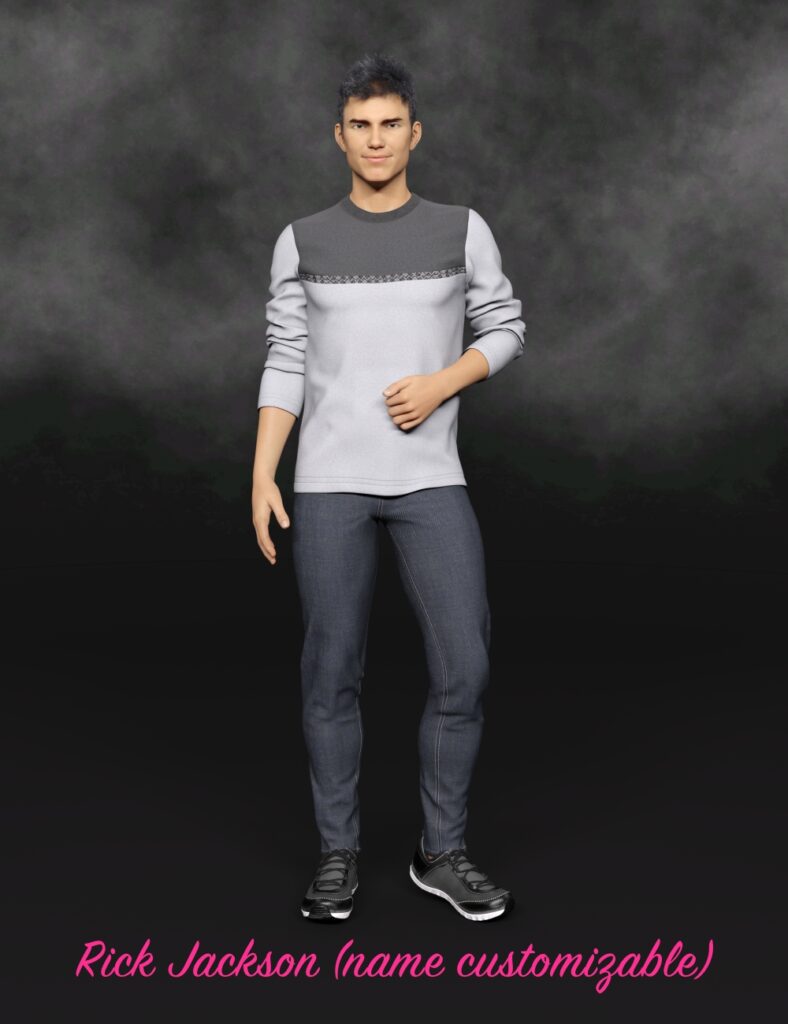 Image of the MC, Rick Jackson (name customizable)